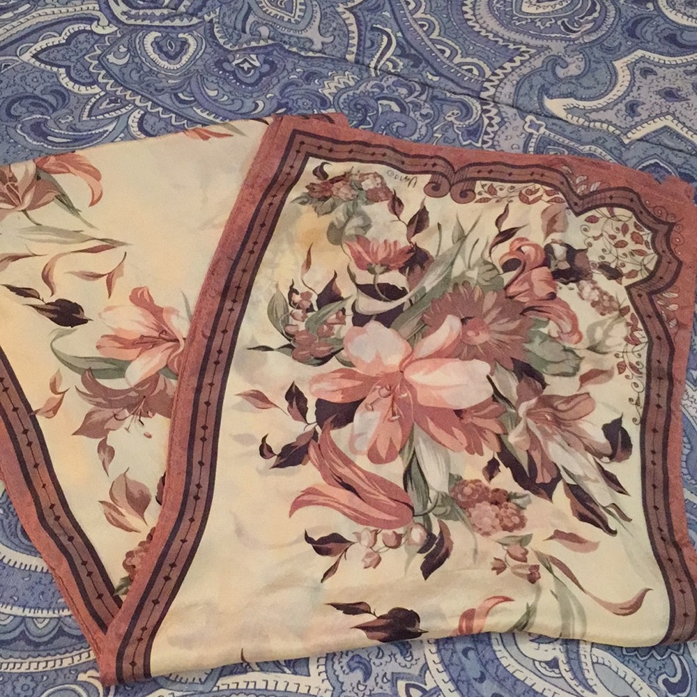 Vintage Vera Neumann Silk Scarf